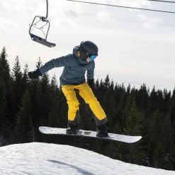 Shop Bergans Knyken Insulated Youth Loosefit Pants - Light Golden Yellow