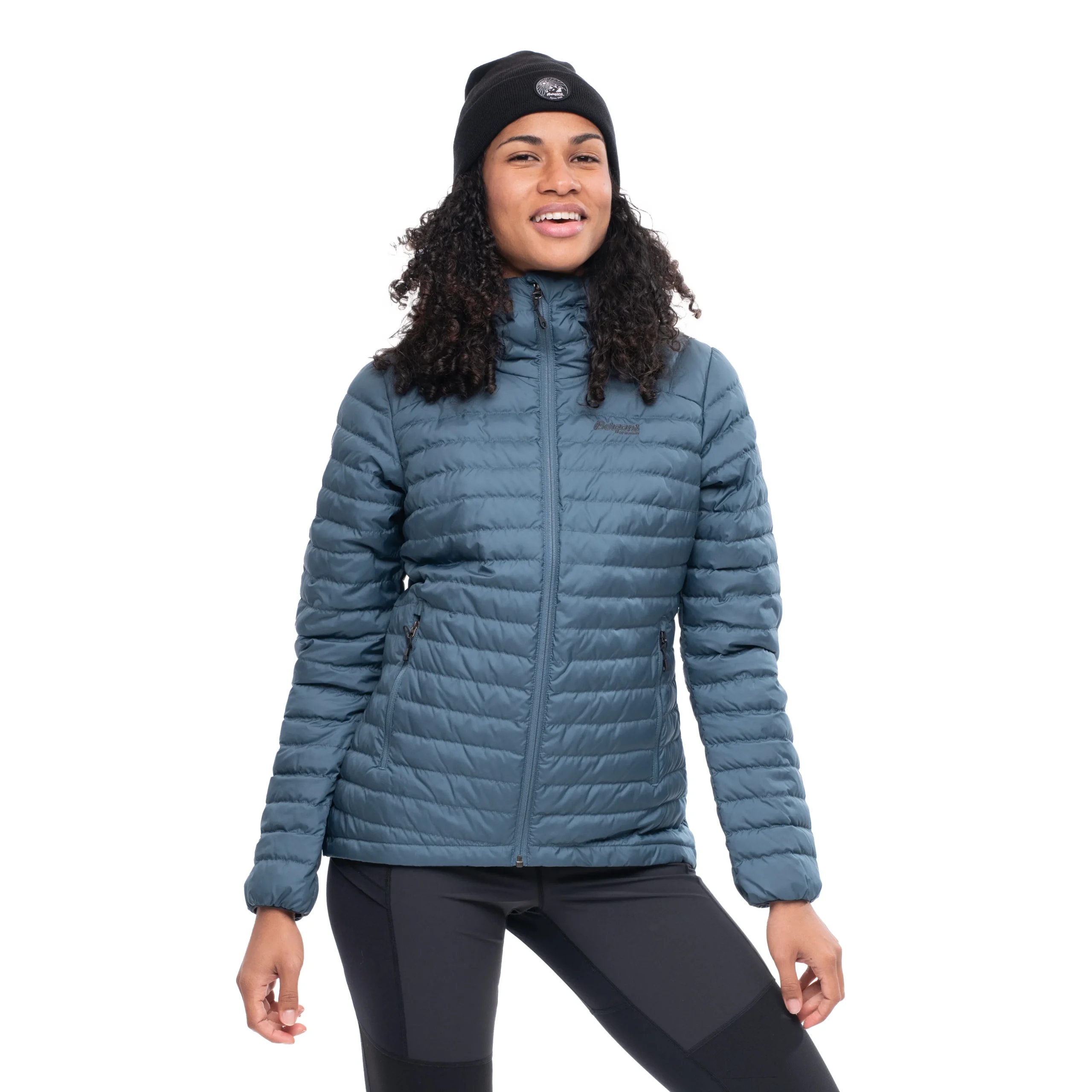 Flash Sale Bergans Lava Light Down Jacket W/Hood Women - Orion Blue