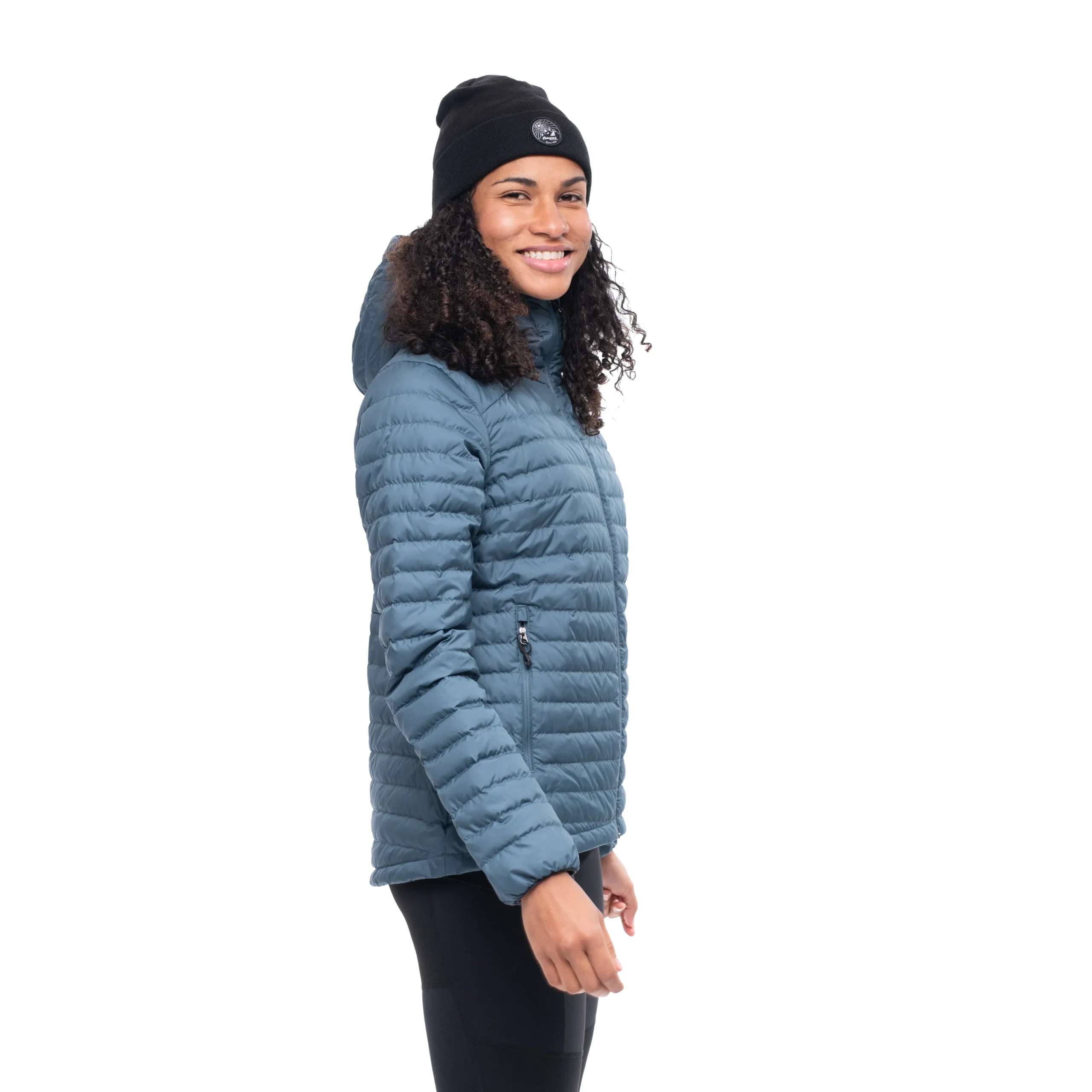 Flash Sale Bergans Lava Light Down Jacket W/Hood Women - Orion Blue