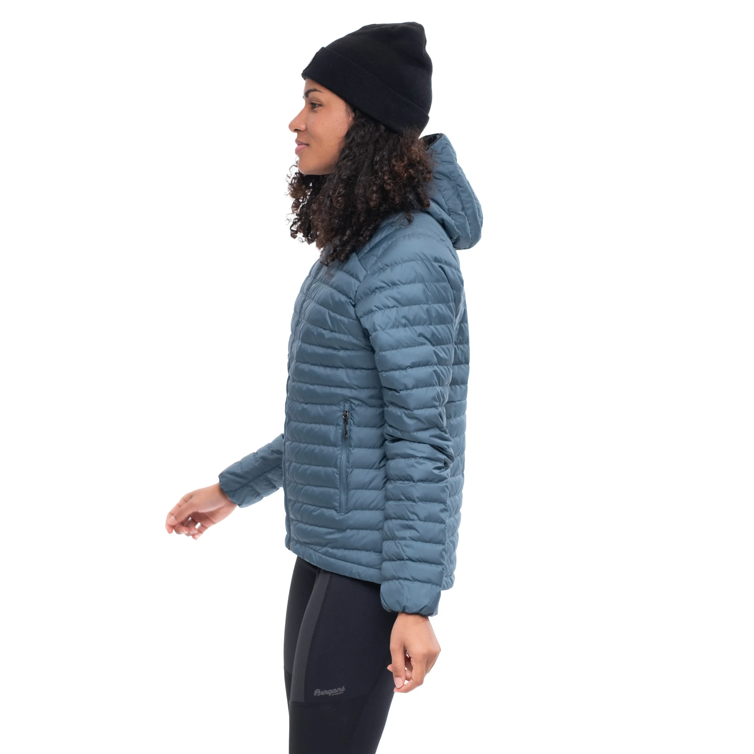 Flash Sale Bergans Lava Light Down Jacket W/Hood Women - Orion Blue