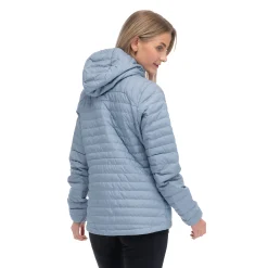 Online Bergans Lava Light Down Jacket W/Hood Women - Husky Blue