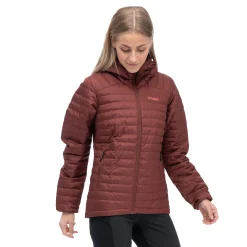 Best Bergans Lava Light Down Jacket W/Hood Women - Amarone Red