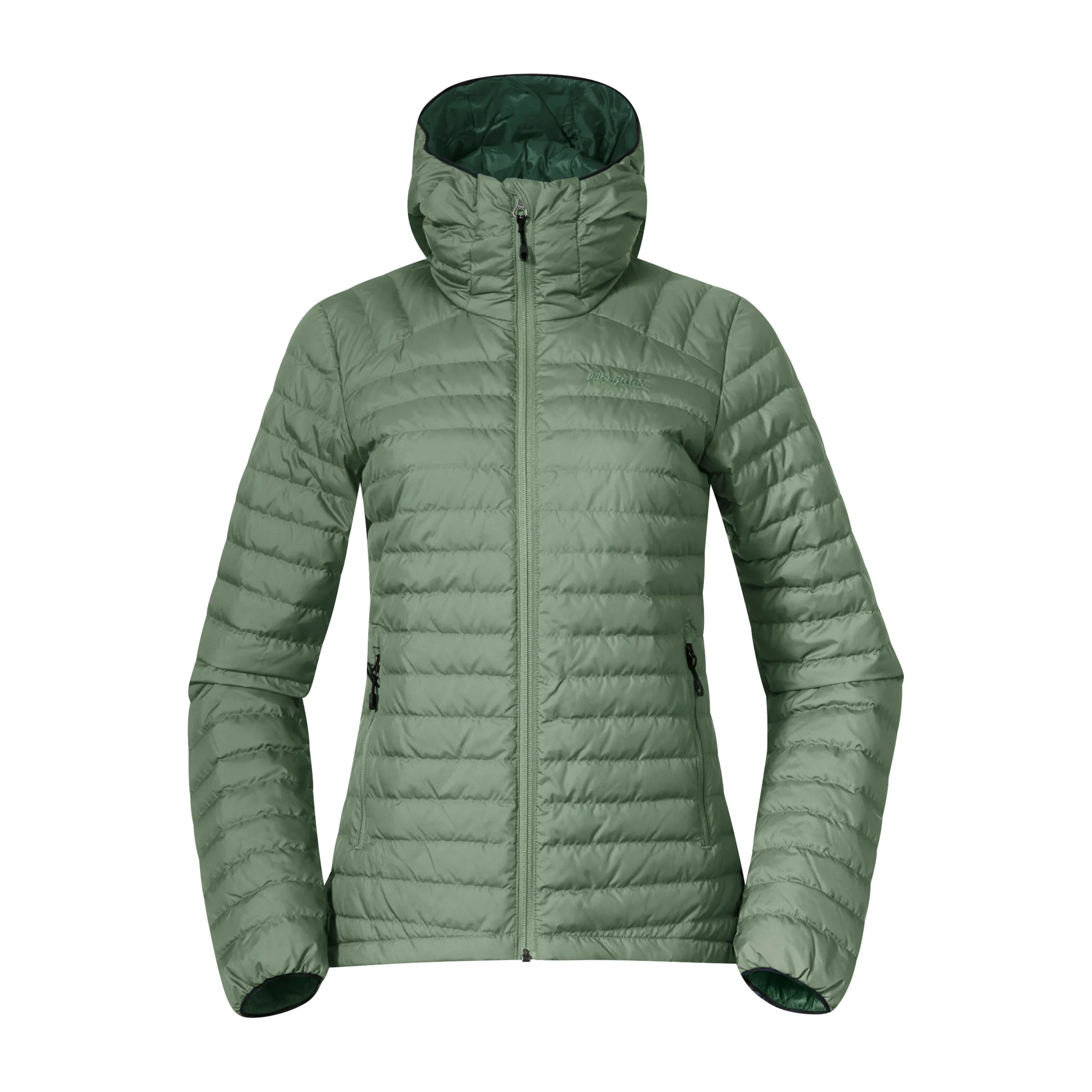 Best Sale Bergans Lava Light Down Jacket W/Hood Women - Jade Green