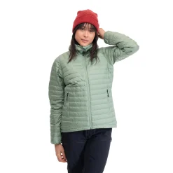 Best Sale Bergans Lava Light Down Jacket W/Hood Women - Jade Green
