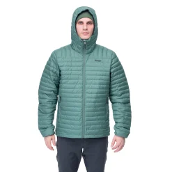 Best Bergans Lava Light Down Jacket W/Hood Men - Dark Jade Green