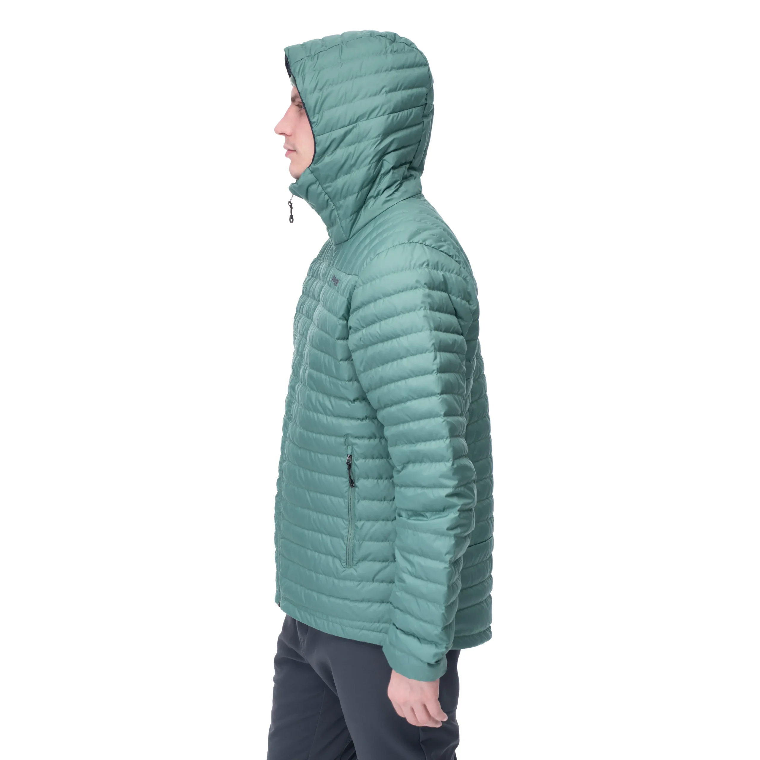 Best Bergans Lava Light Down Jacket W/Hood Men - Dark Jade Green