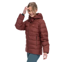 Hot Bergans Lava Medium Down Jacket W/Hood Women - Amarone Red