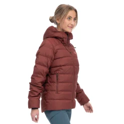 Hot Bergans Lava Medium Down Jacket W/Hood Women - Amarone Red