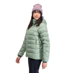 Best Bergans Lava Medium Down Jacket W/Hood Women - Jade Green