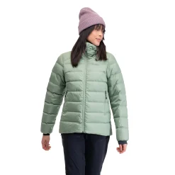 Best Bergans Lava Medium Down Jacket W/Hood Women - Jade Green