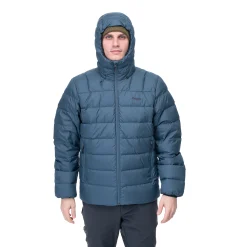 Cheap Bergans Lava Medium Down Jacket W/Hood Men - Orion Blue