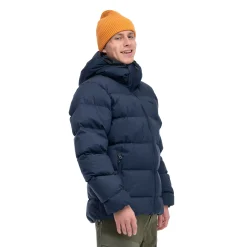 Sale Bergans Lava Warm Down Jacket W/Hood Men - Navy