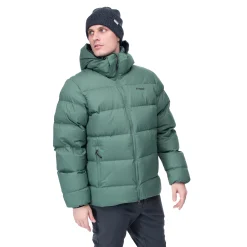 Hot Bergans Lava Warm Down Jacket W/Hood Men - Dark Jade Green