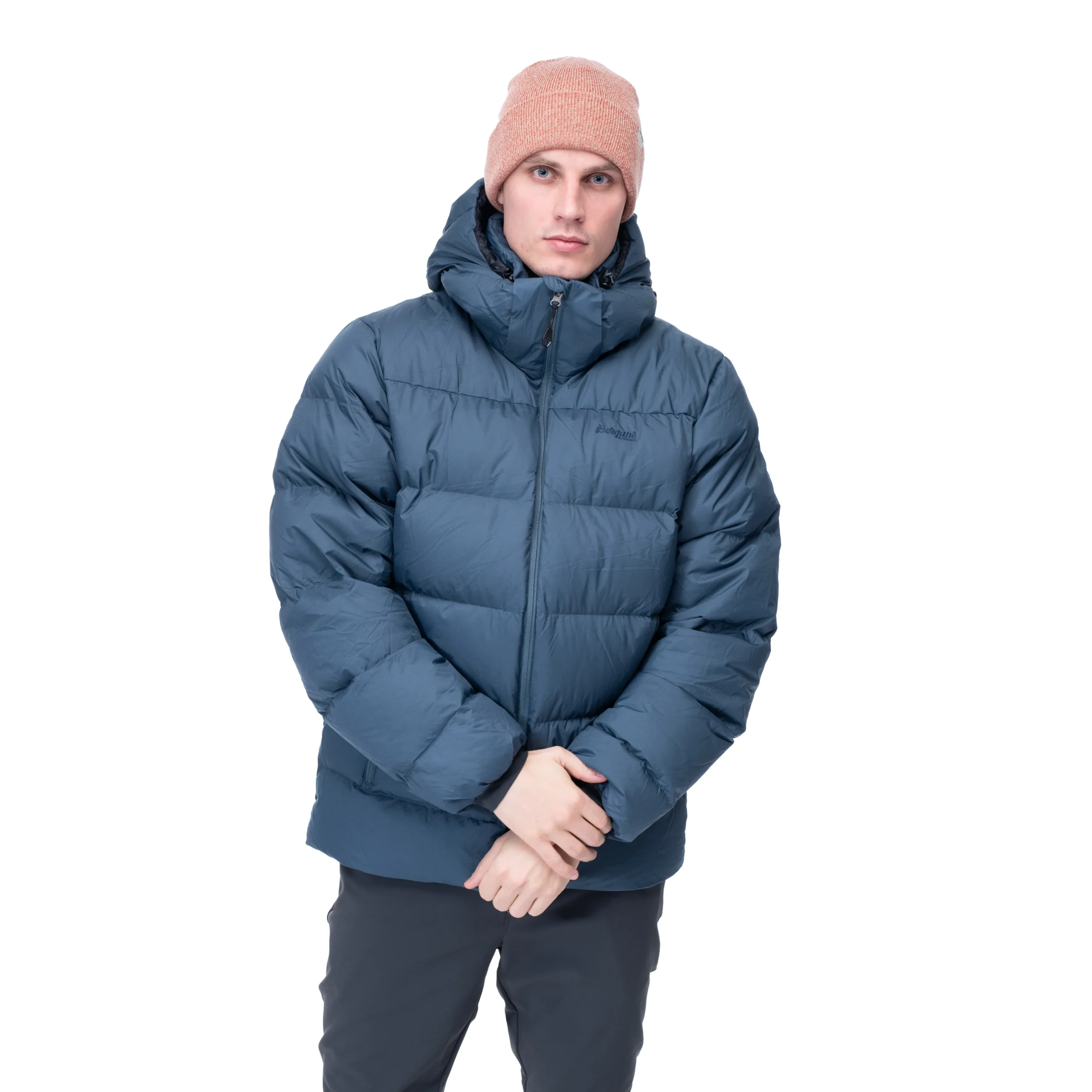 Flash Sale Bergans Lava Warm Down Jacket W/Hood Men - Orion Blue