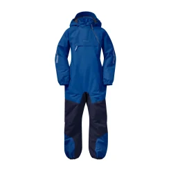 Outlet Bergans Lilletind Insulated Kids Coverall - Dark Riviera Blue