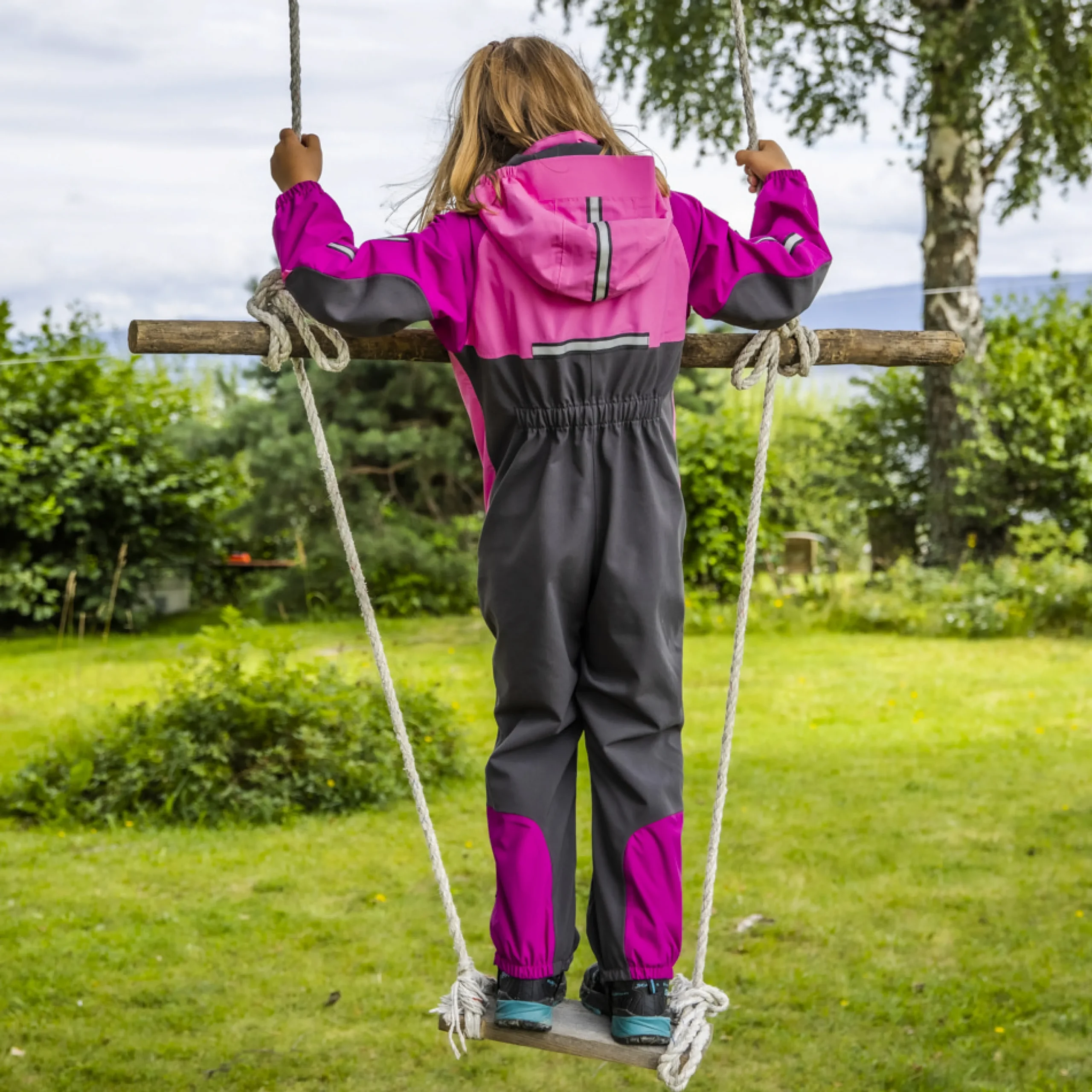 Online Bergans Lilletind Kids Coverall - Ibis Rose
