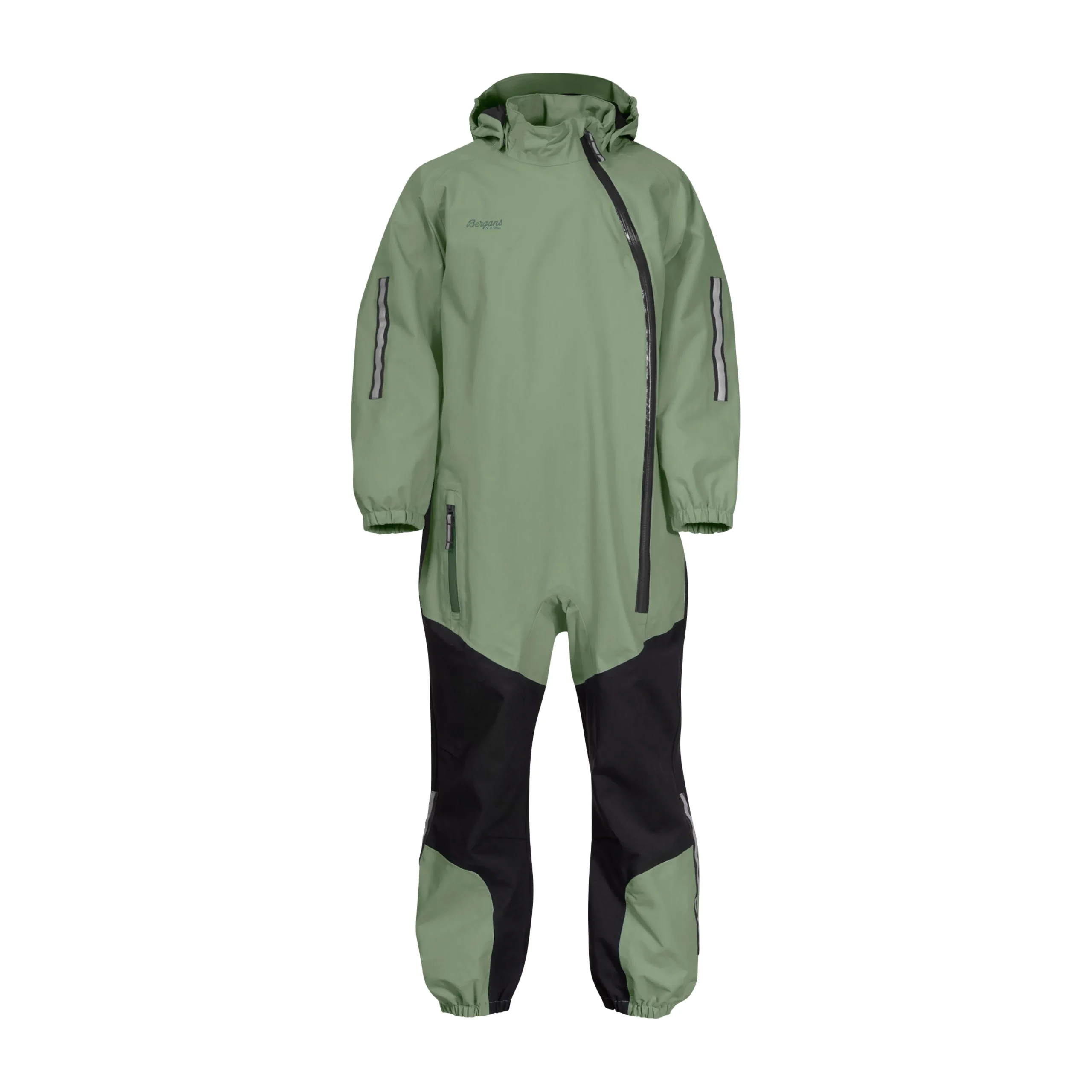 Best Sale Bergans Lilletind Kids Coverall - Jade Green / Dark Shadow Grey