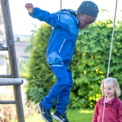 Discount Bergans Lilletind V2 Light Softshell Kids Pants - Dark Riviera Blue