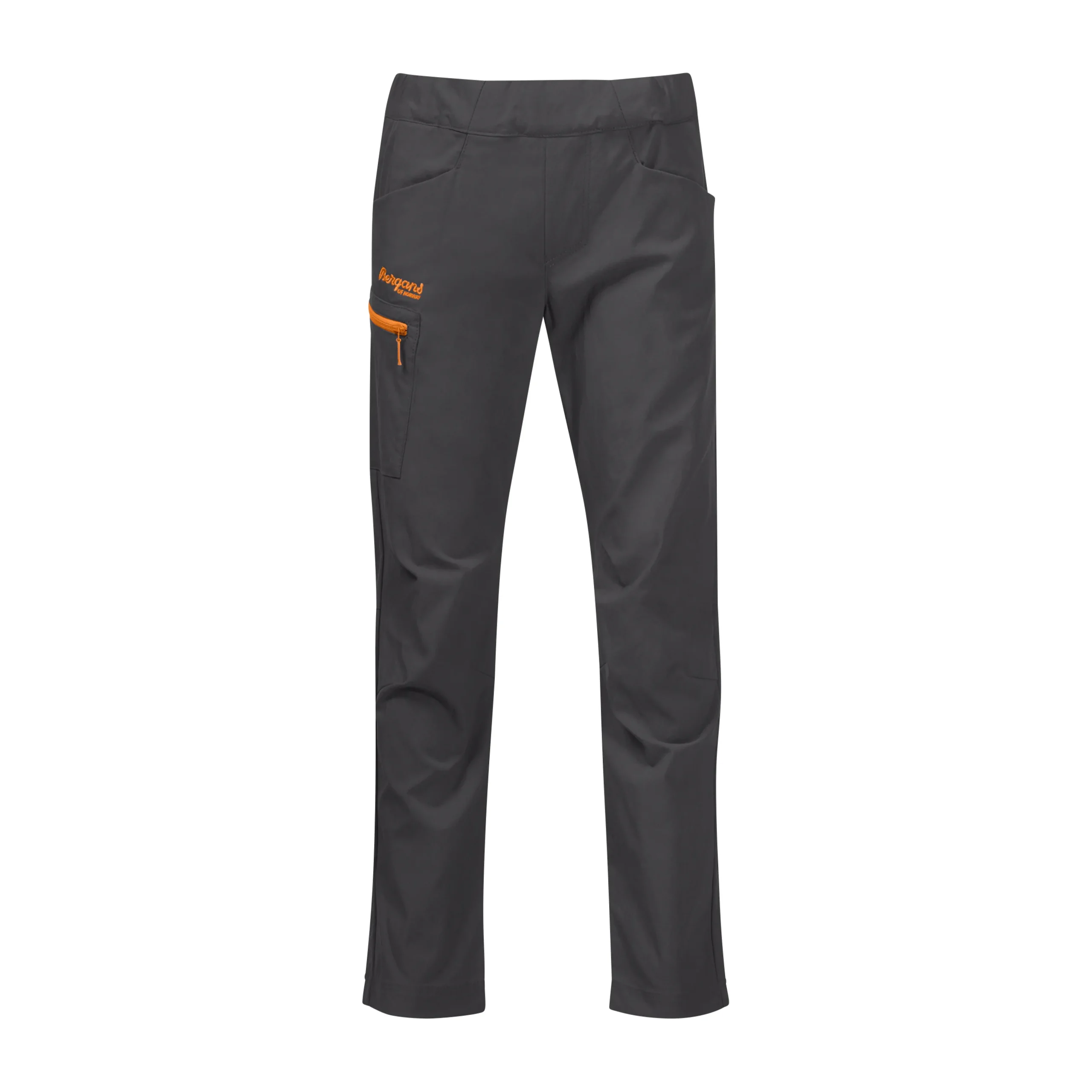 Shop Bergans Lilletind V2 Light Softshell Kids Pants - Solid Dark Grey