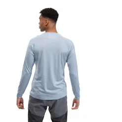 Clearance Bergans Lysebu Wool Henley - Husky Blue