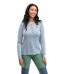 Sale Bergans Lysebu Wool W Henley - Husky Blue