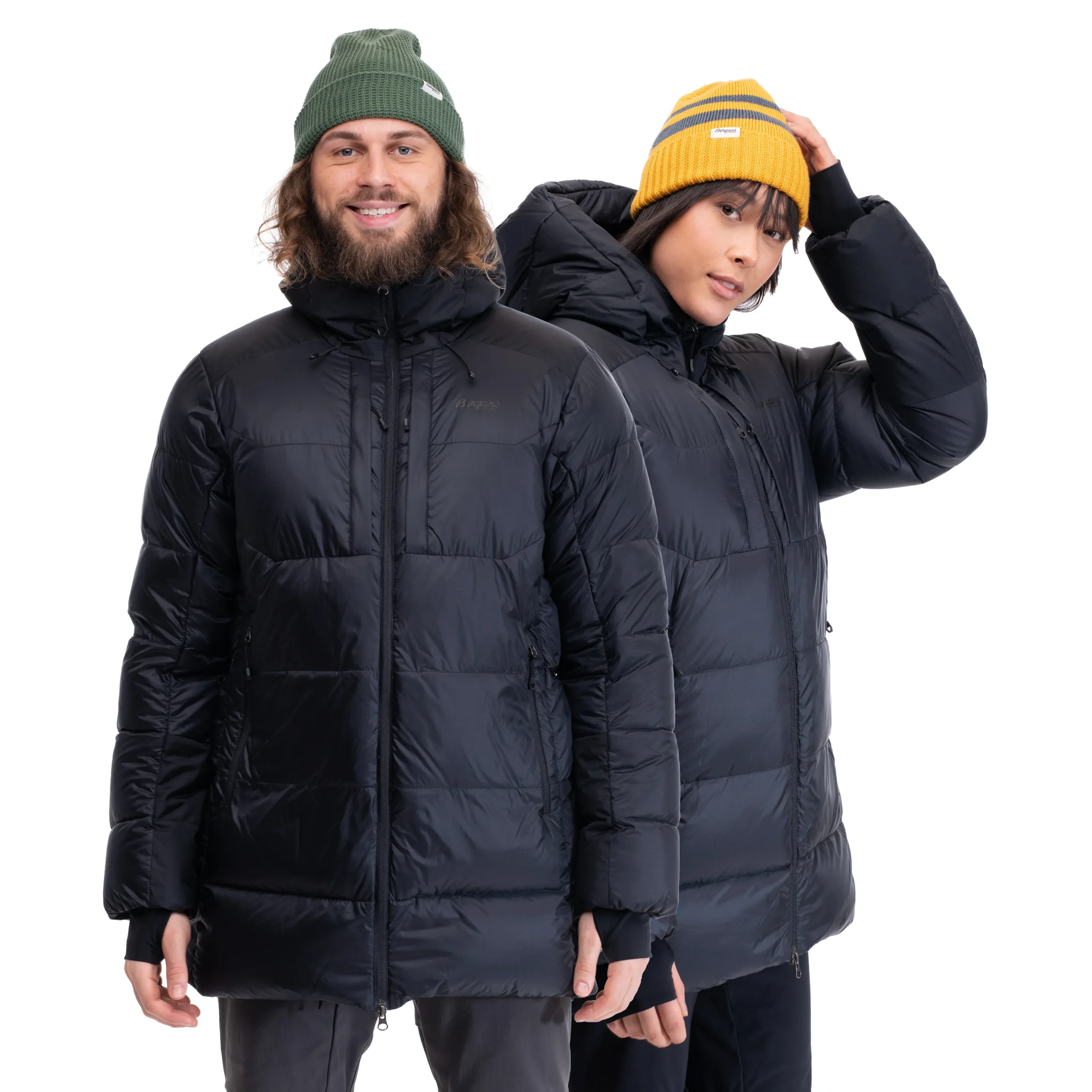 New Bergans Magma Extreme Down Jacket W/Hood Unisex - Black