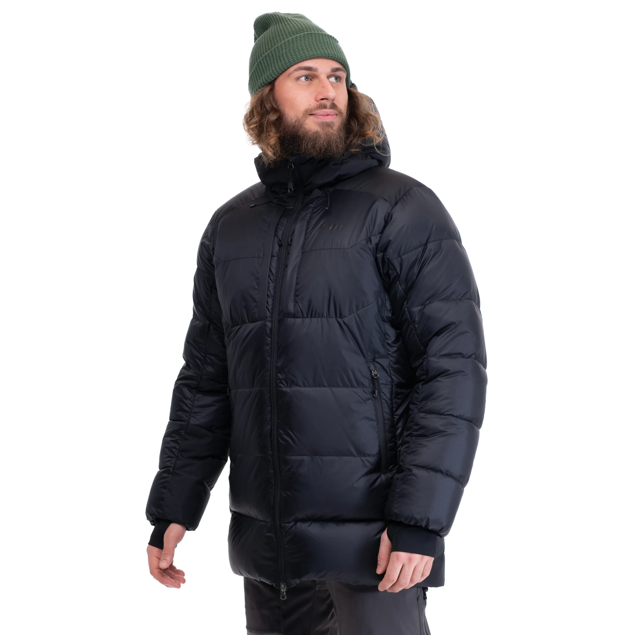 New Bergans Magma Extreme Down Jacket W/Hood Unisex - Black