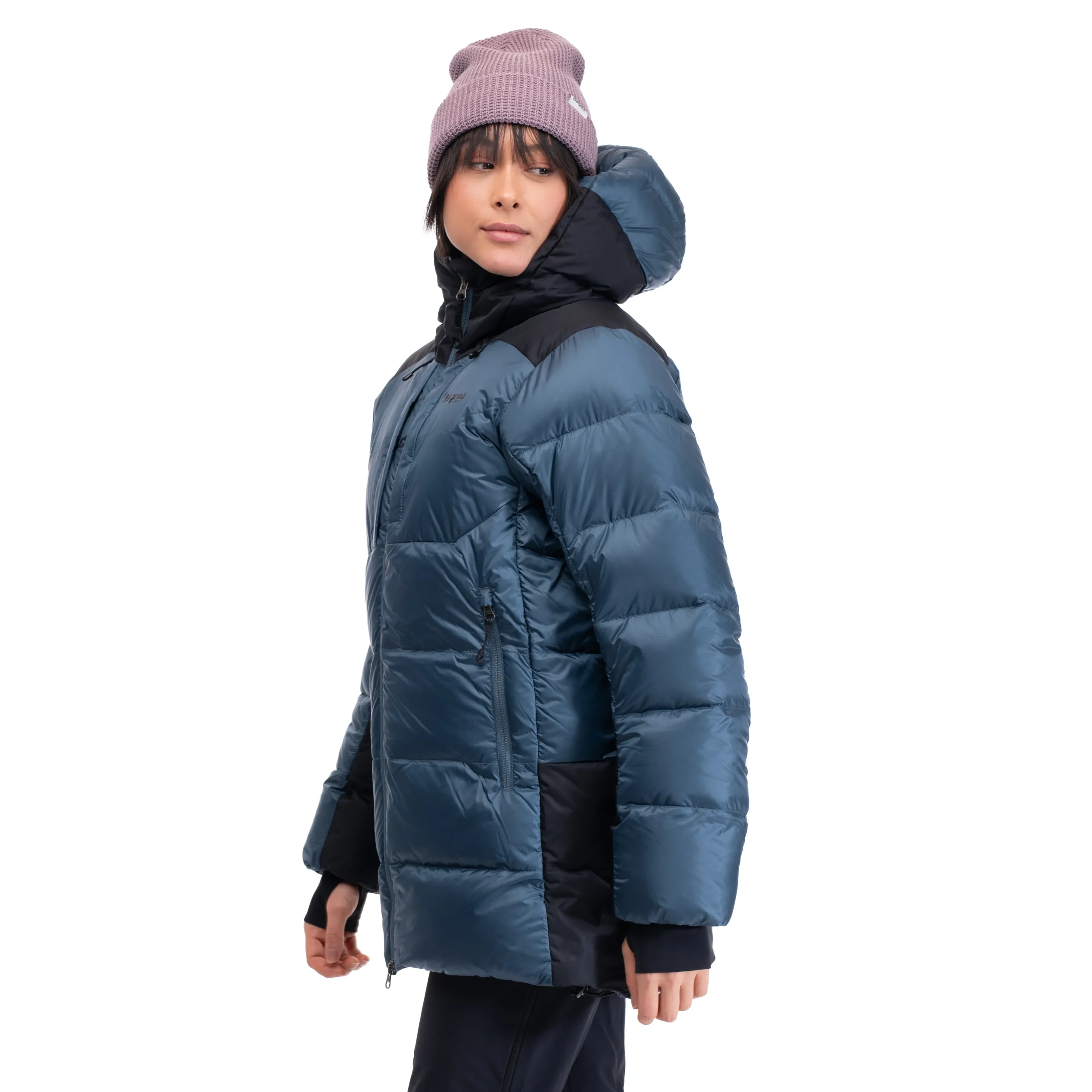 Hot Bergans Magma Extreme Down Jacket W/Hood Unisex - Orion Blue / Black