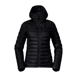 Best Sale Bergans Magma Light Down Jacket W/Hood Women - Black