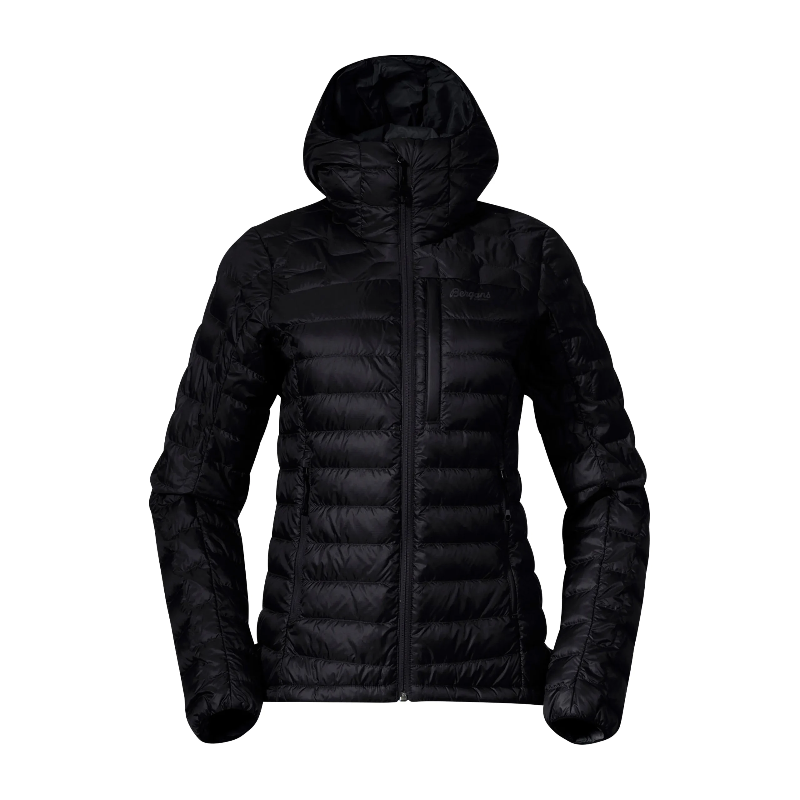 Best Sale Bergans Magma Light Down Jacket W/Hood Women - Black