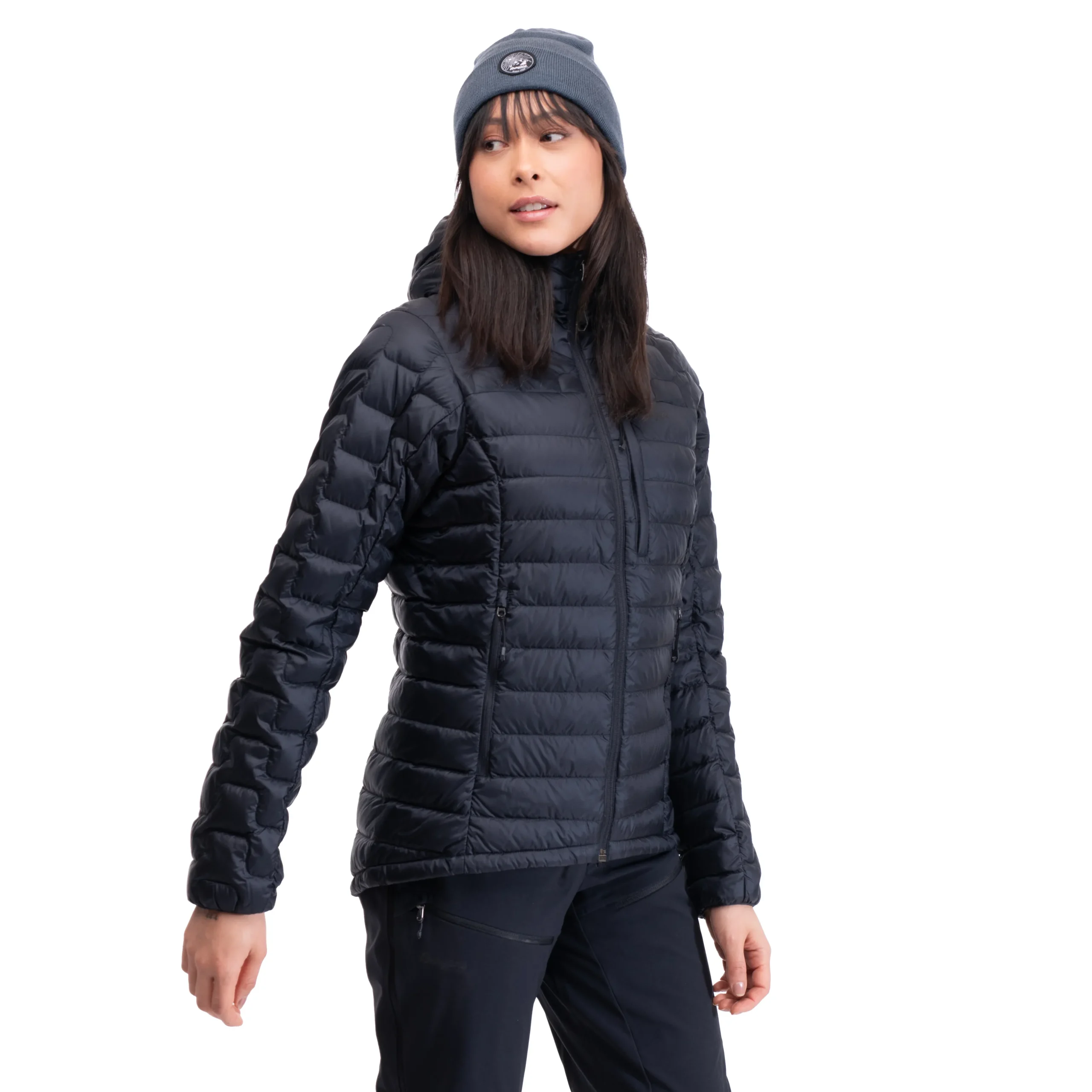 Best Sale Bergans Magma Light Down Jacket W/Hood Women - Black