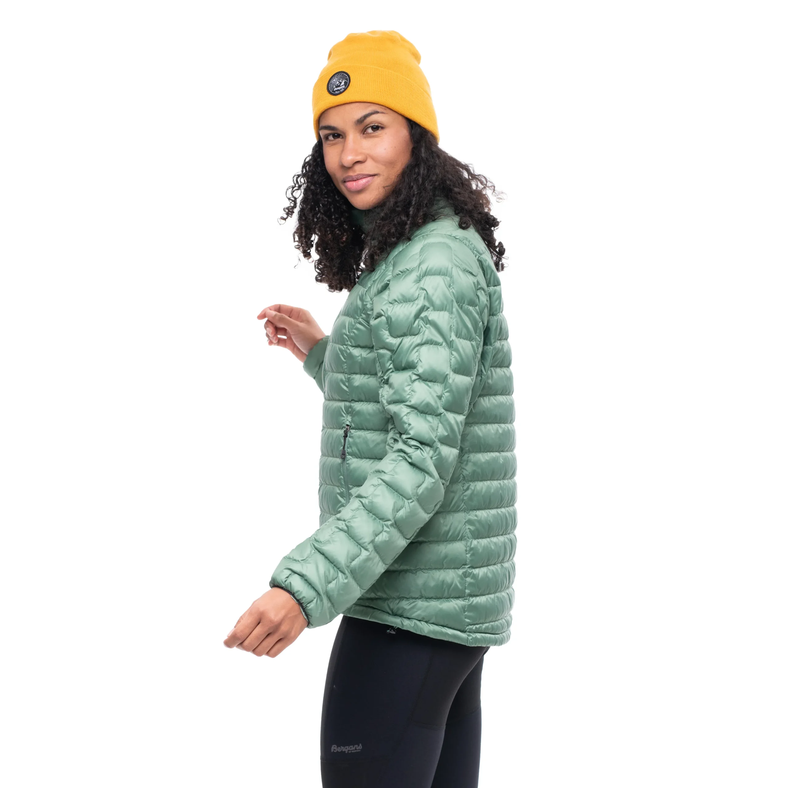 Best Sale Bergans Magma Light Down Jacket Women - Dark Jade Green