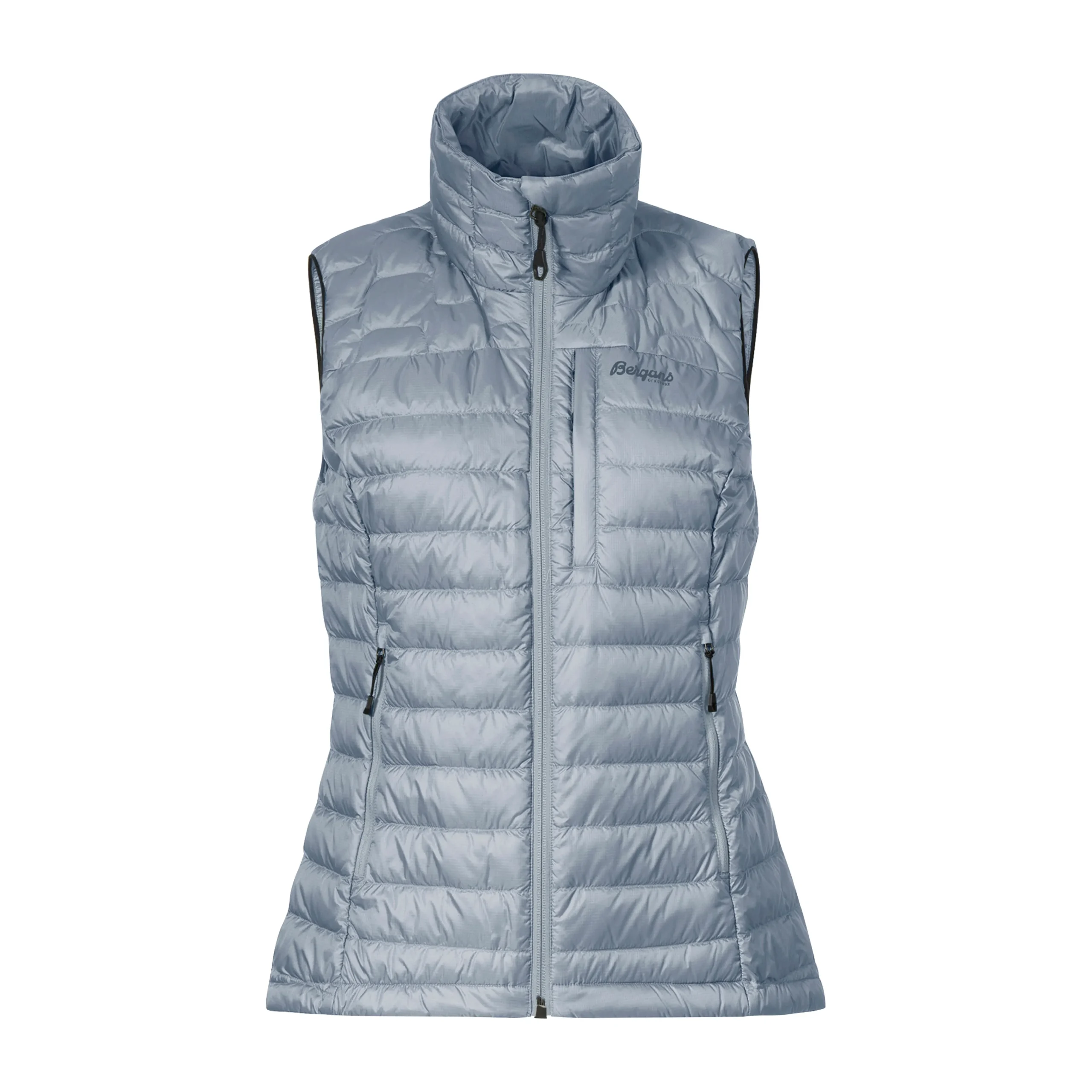 Best Sale Bergans Magma Light Down Vest Women - Husky Blue