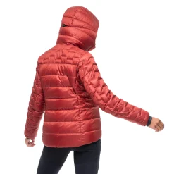 Hot Bergans Magma Medium Down Jacket W/Hood Women - Chianti Red