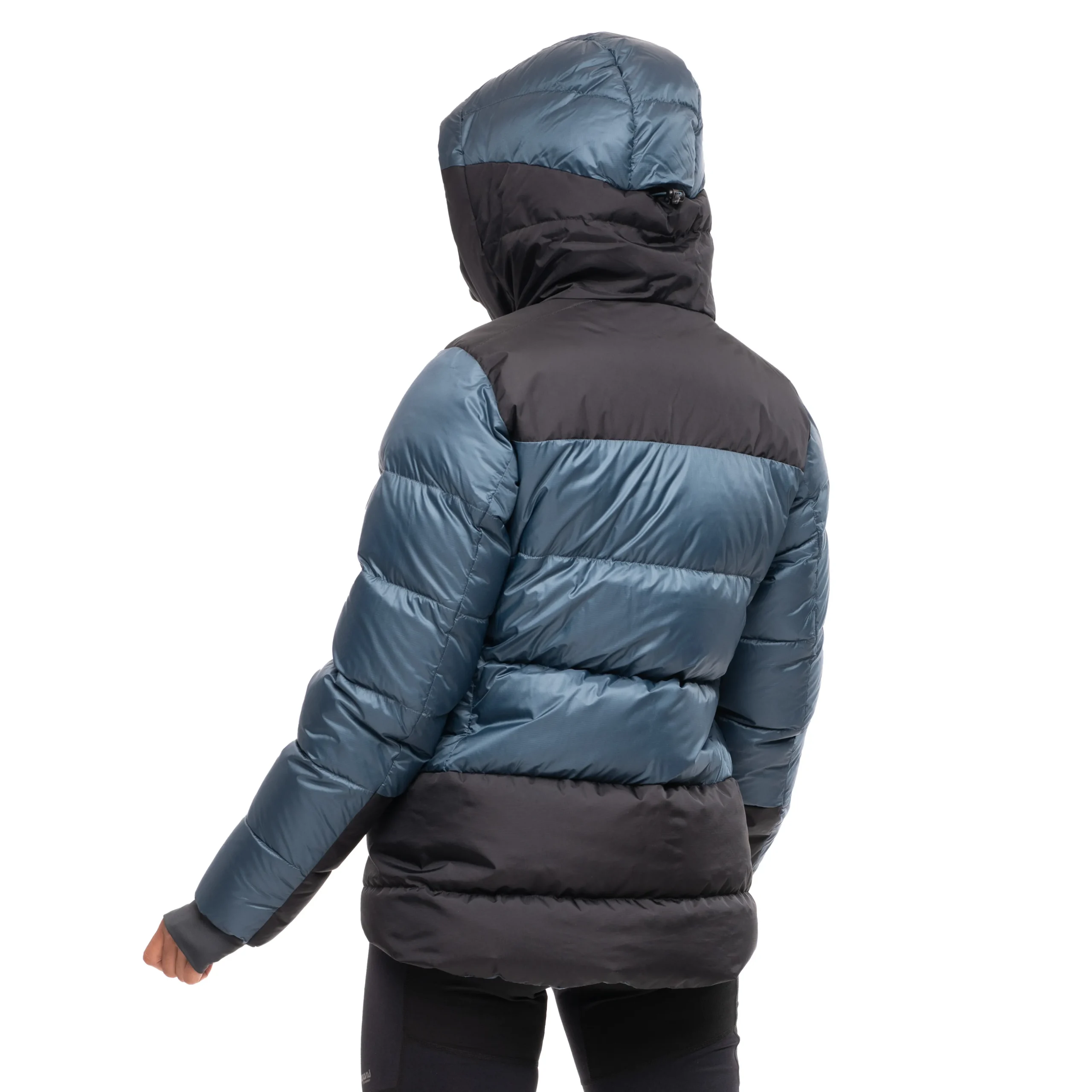 Best Bergans Magma Warm Down Jacket W/Hood Women - Orion Blue / Black