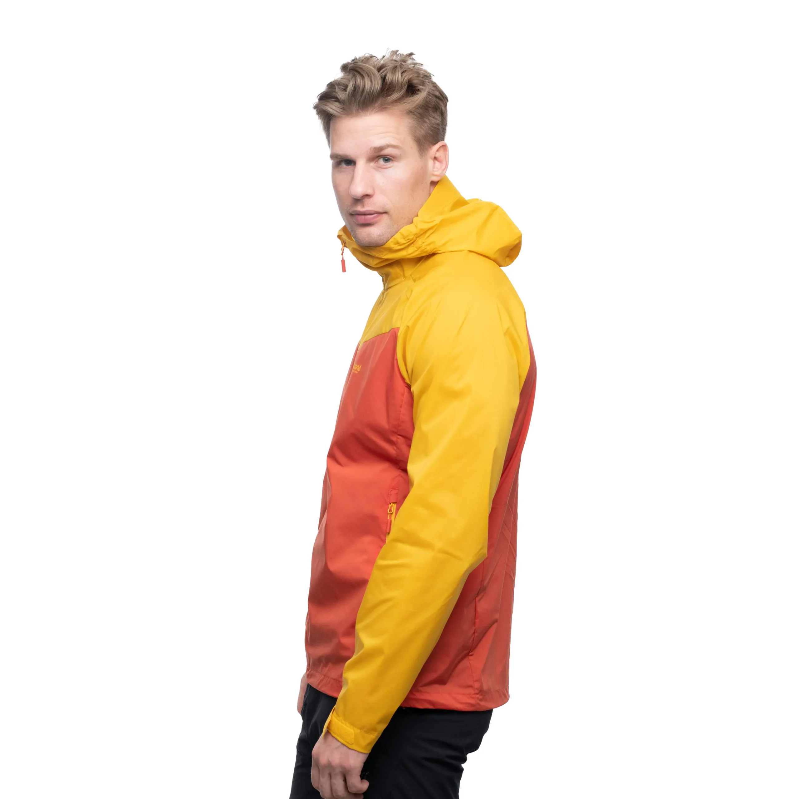 Discount Bergans Microlight Jacket - Brick / Light Golden Yellow