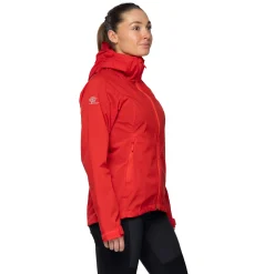 Store Bergans Microlight W Jacket - Fire Red