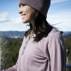 Best Bergans Myske Wool Youth Shirt - Lilac Chalk