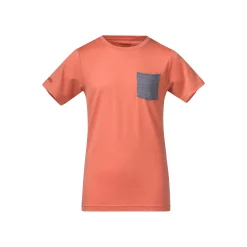 Fashion Bergans Myske Wool Youth Tee - Cantaloupe