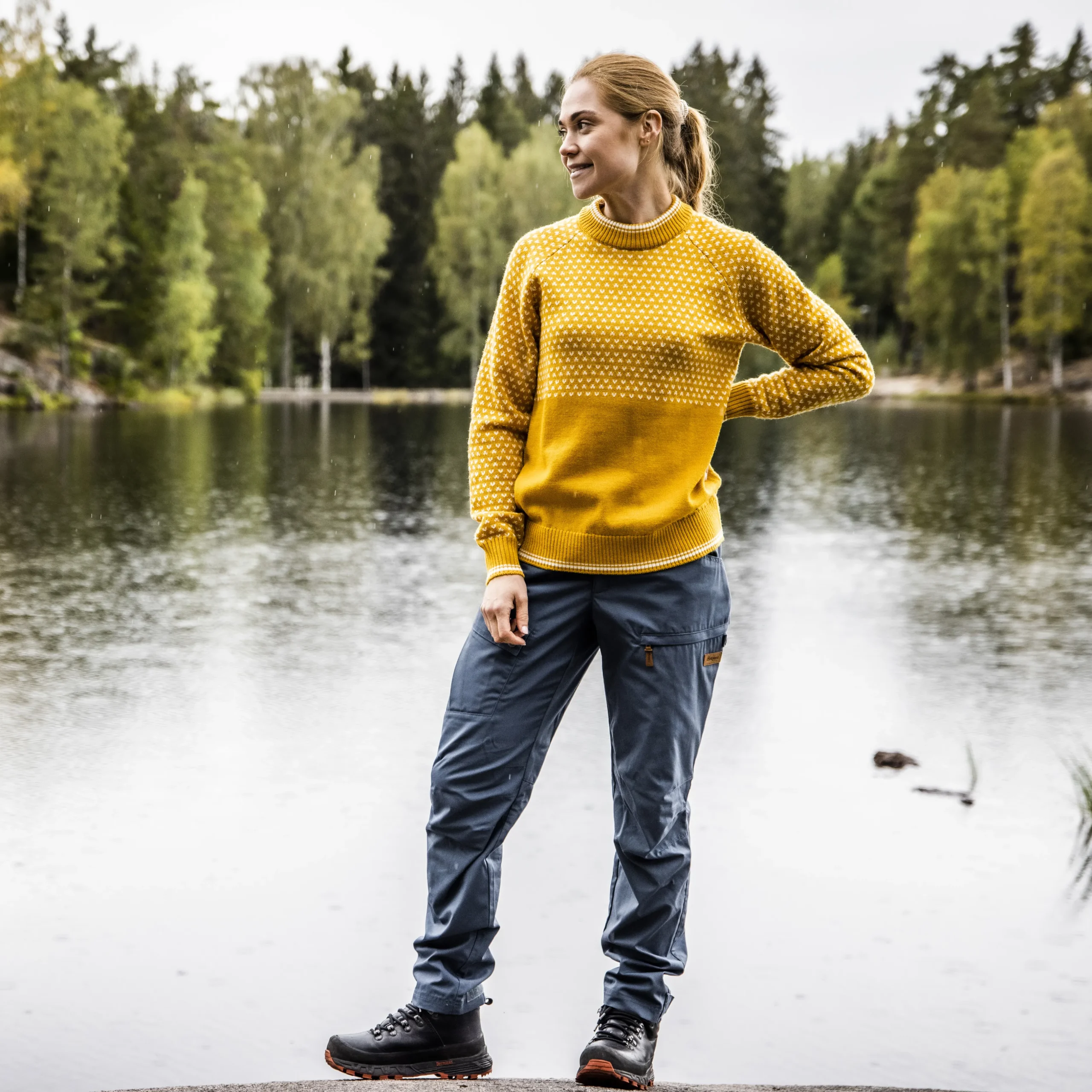 Online Bergans Nordmarka Elemental Outdoor Pants Women - Orion Blue
