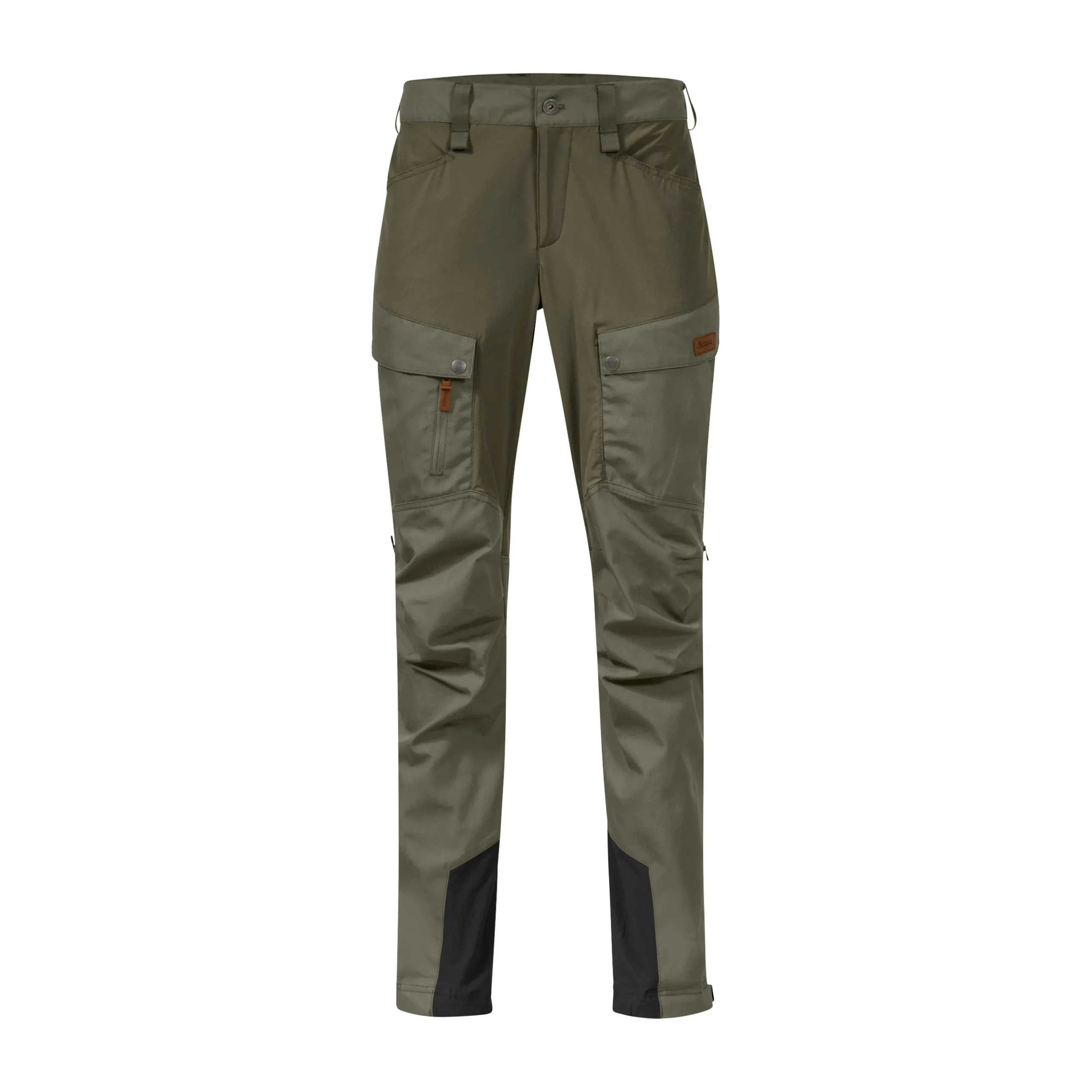 Fashion Bergans Nordmarka Favor Outdoor Pants Women - Green Mud
