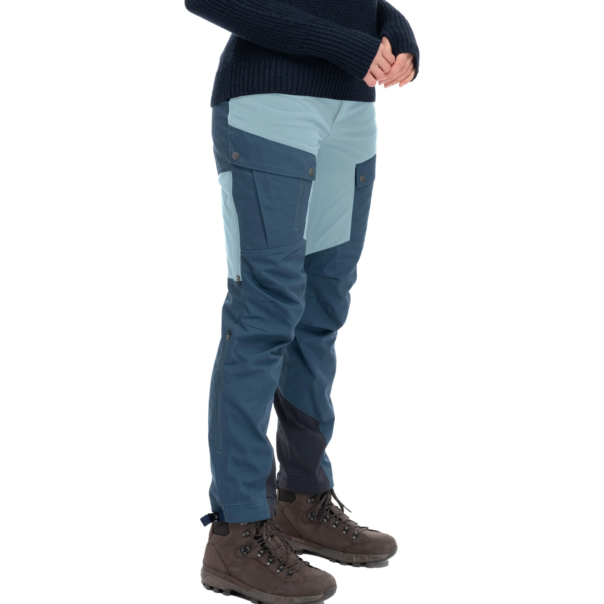 Online Bergans Nordmarka Favor Outdoor Pants Women - Orion Blue / Smoke Blue