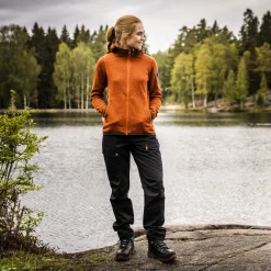 New Bergans Nordmarka Favor Outdoor Pants Women - Dark Shadow Grey