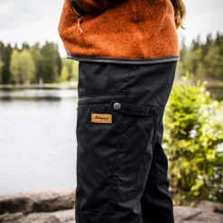New Bergans Nordmarka Favor Outdoor Pants Women - Dark Shadow Grey