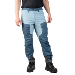 New Bergans Nordmarka Favor Outdoor Pants Men - Orion Blue / Smoke Blue