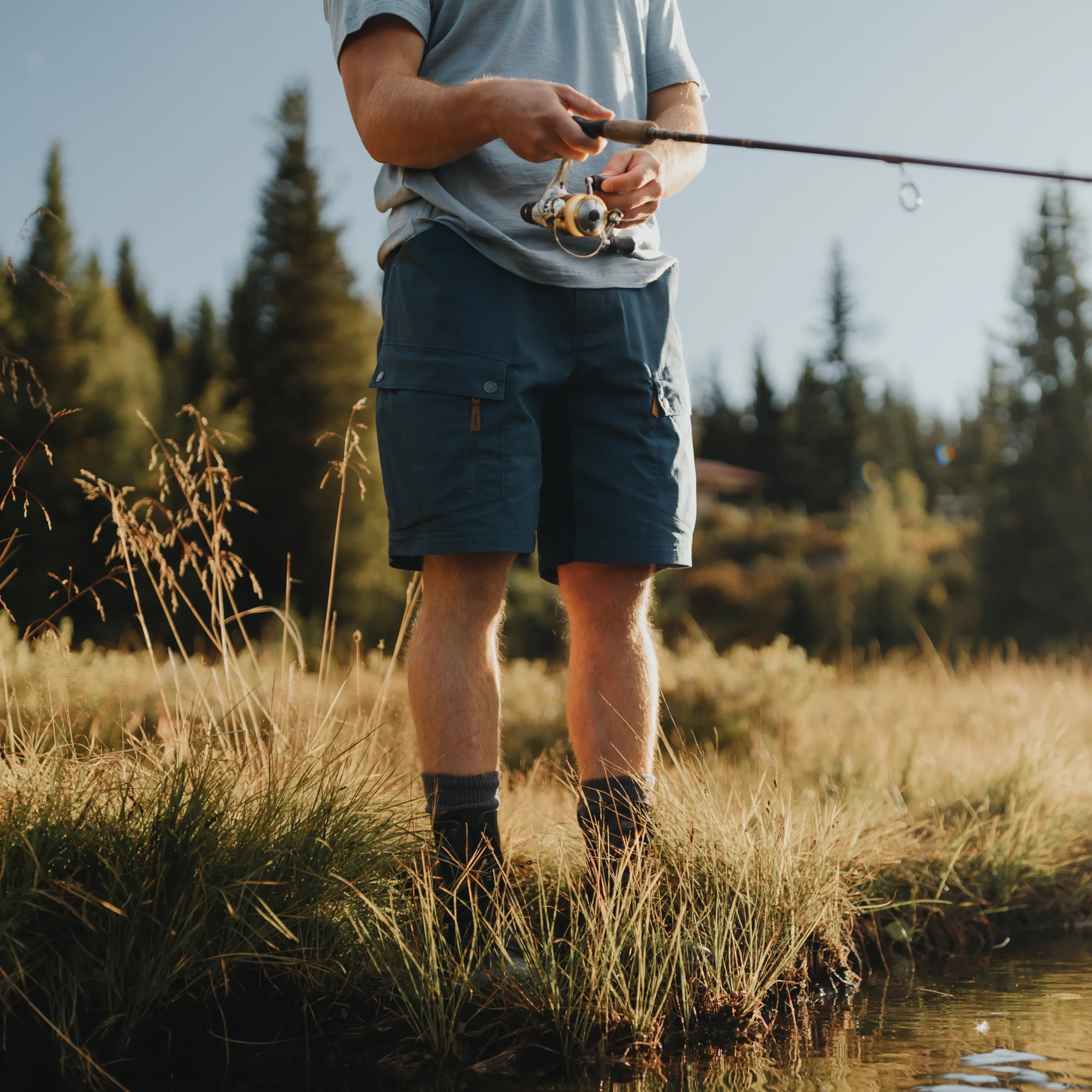 Online Bergans Nordmarka Favor Outdoor Shorts Men - Orion Blue