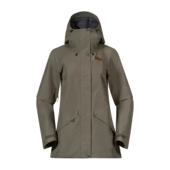 Outlet Bergans Nordmarka 2L Shell Jacket Women - Green Mud