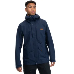 New Bergans Nordmarka 2L Shell Jacket Men - Navy