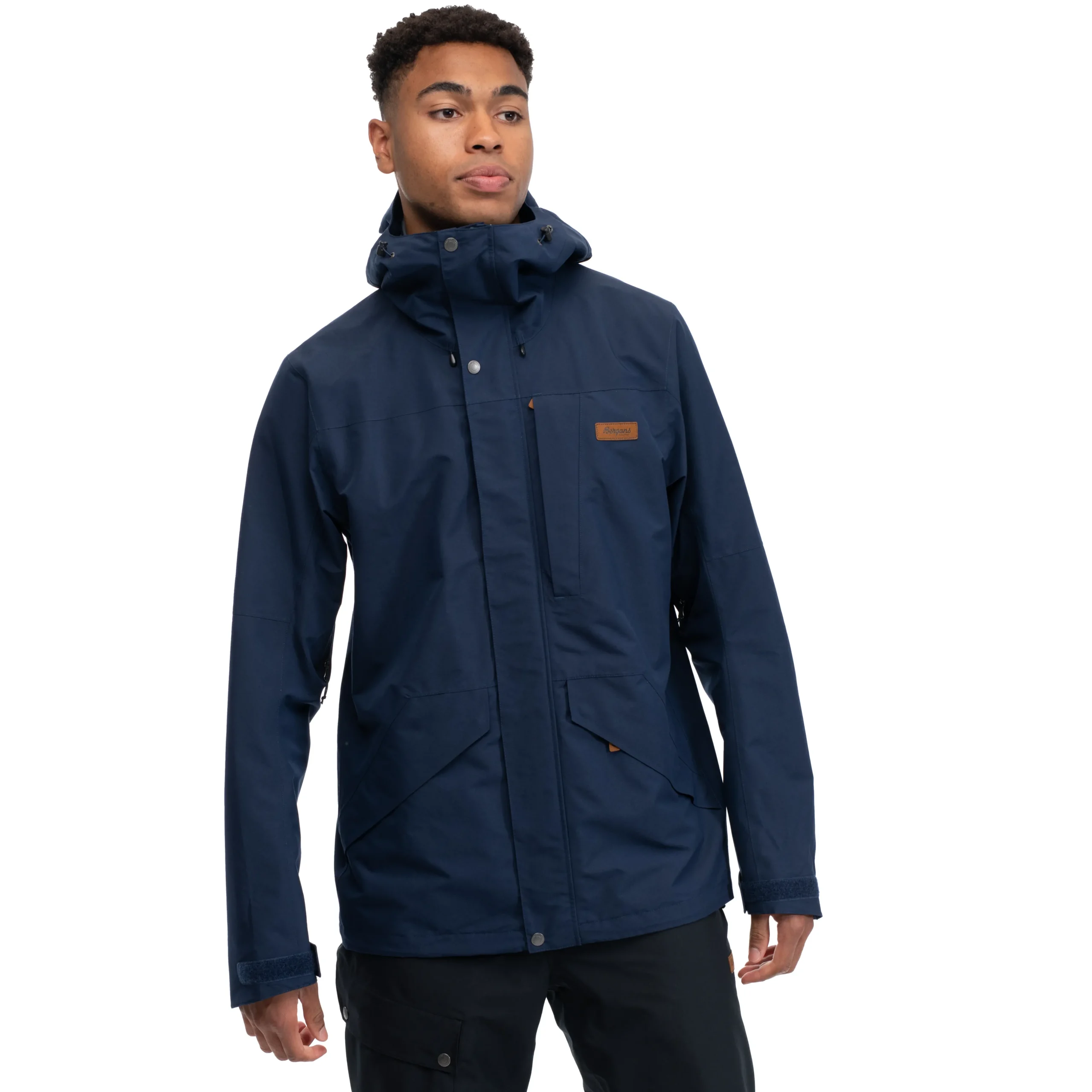 New Bergans Nordmarka 2L Shell Jacket Men - Navy