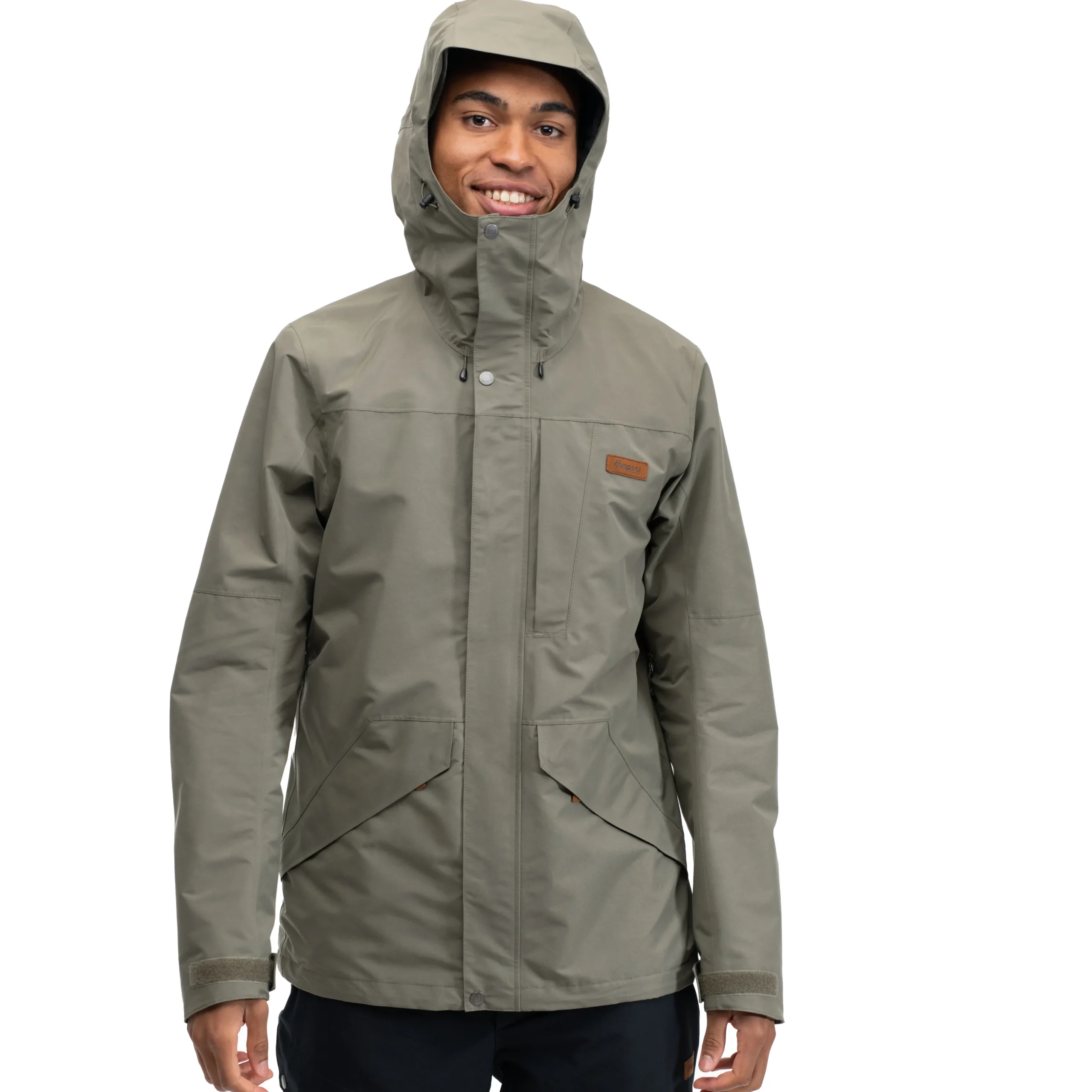 Hot Bergans Nordmarka 2L Shell Jacket Men - Green Mud